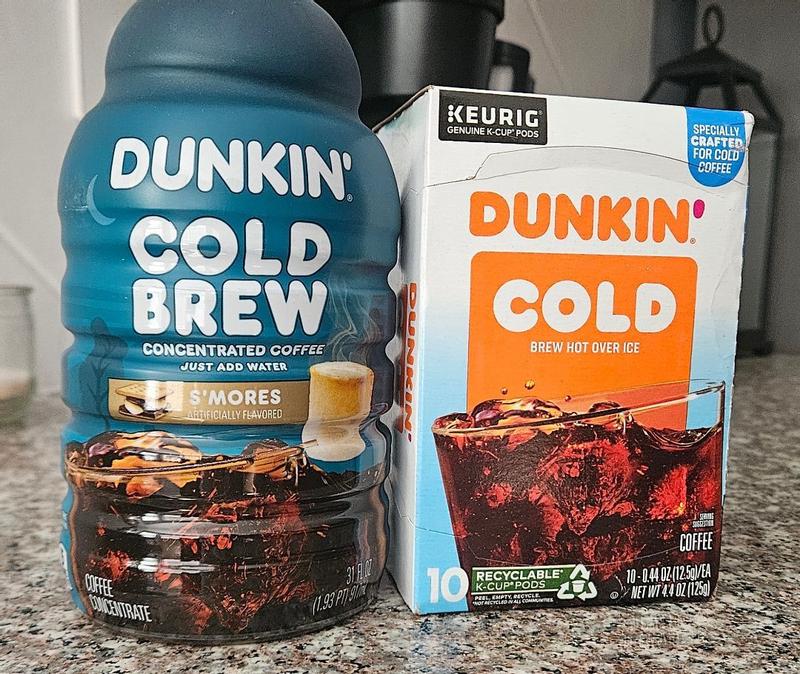 Cold Brew K Cups Kold Pods Dunkin' Cold Coffee, Keurig K-Cup Pods