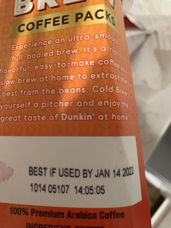 Dunkin Cold Brew Packs Instructions v9306.1blu.de