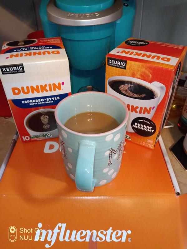 Espresso Style Dunkin Espresso K Cups Dunkin Donuts Single Serve