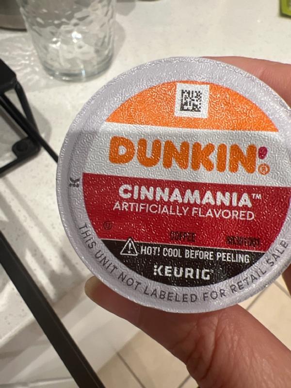 Dunkin Cinnamania Coffee, 10 K-Cups for Keurig Makers