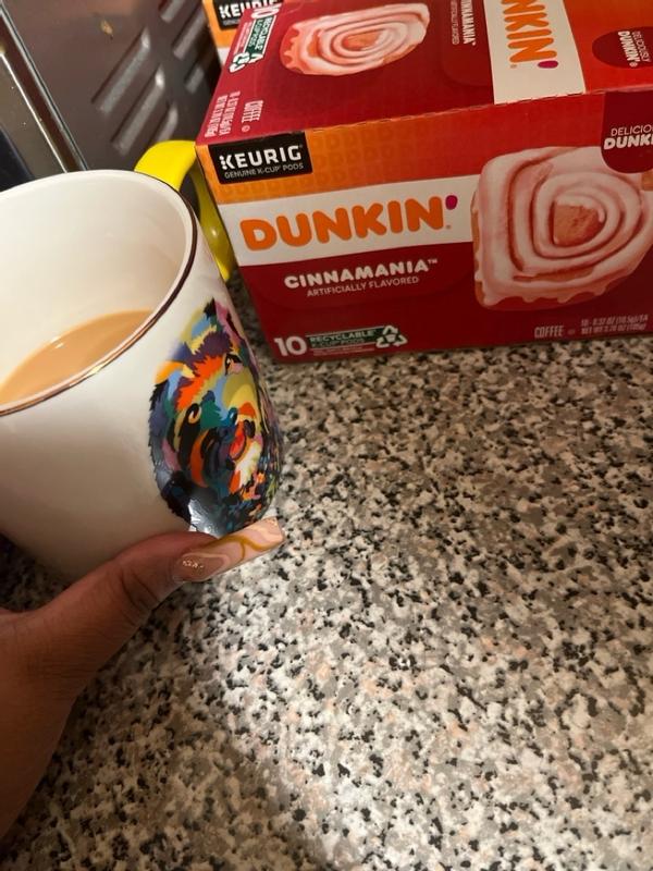 Dunkin' Cinnamania Flavored Coffee, K-Cup Pods, 10 Count