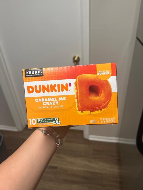 Dunkin' Cold Caramel Flavored Coffee, 10 K-Cup Pods
