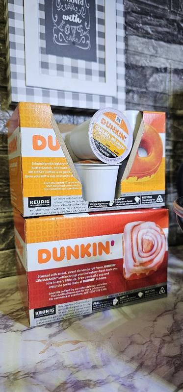 Dunkin' Cinnamania Flavored Coffee, K-Cup Pods, 10 Count