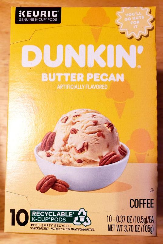 Butter Pecan Artificially Flavored Coffee K-Cup pods