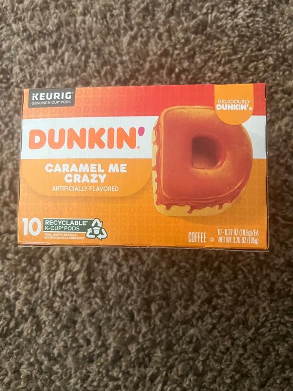 Dunkin' Cold Caramel Flavored Coffee, 10 K-Cup Pods