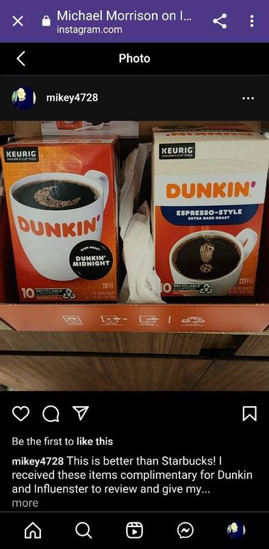 Dunkin Donuts Midnight Single Serve Coffee K Cup Carton Of 22 - Office Depot