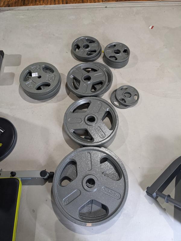 Used 300 lb weight set sale