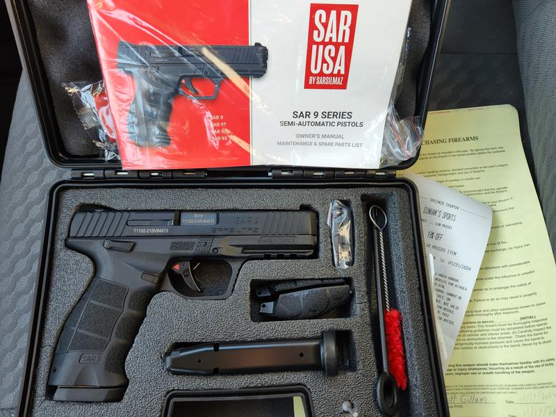 Sar Usa SAR9 9MM Pistol