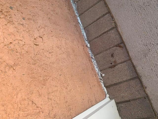 Base of wall