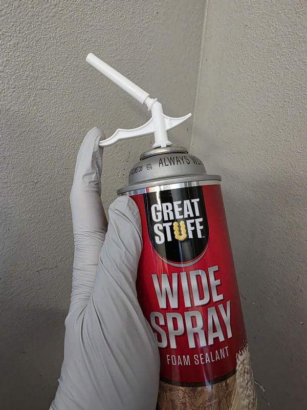 Shop GREAT STUFF (1-Pack) Wide Spray (2-Pack) 18-oz Spray tube Indoor ...