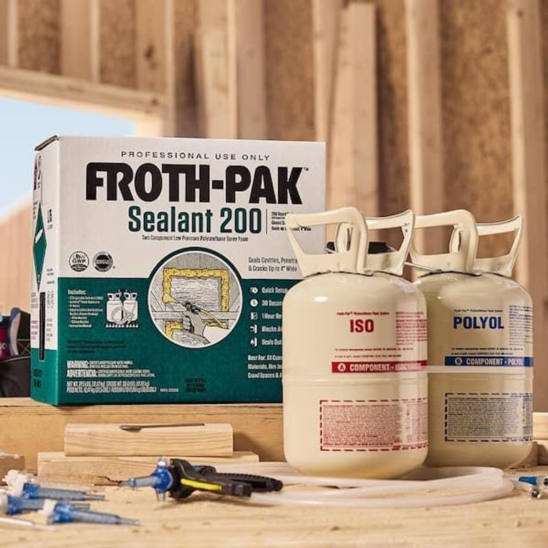 FROTH-PAK 200 Insulation and Sealant Spray Foam System 12031949