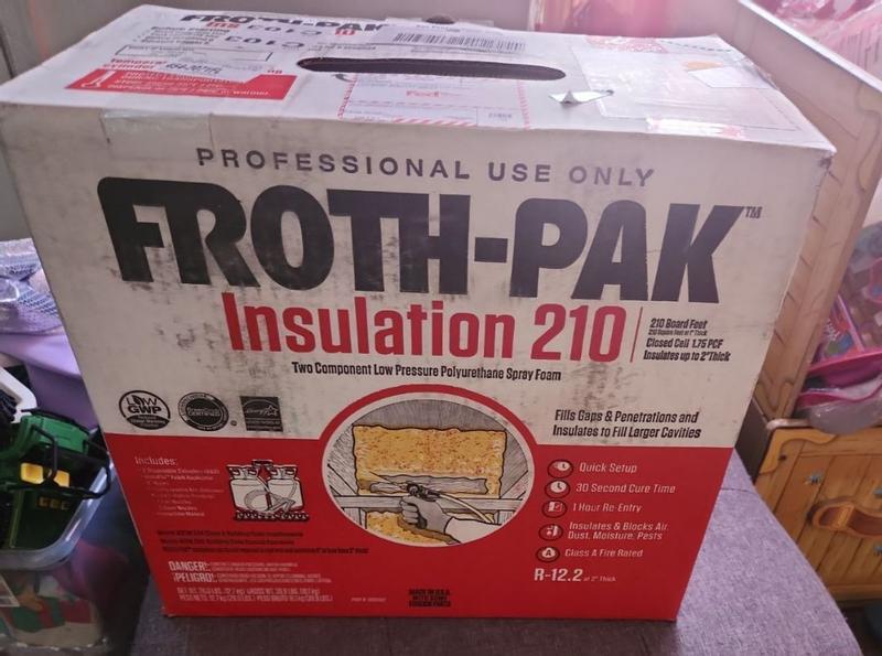 Froth-Pak Low GWP 650 Spray Gun Indoor/Outdoor Spray Foam Insulation in the Spray  Foam Insulation department at