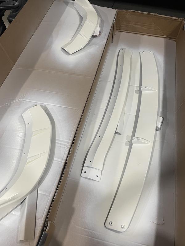 You can clearly see the yellow tint, terrible