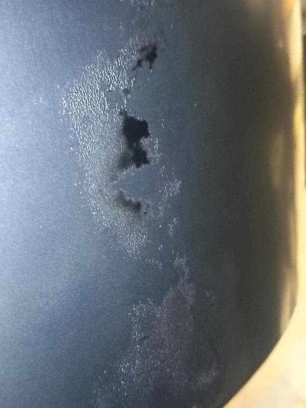 wrinked up 16 year old basecoat in minutes