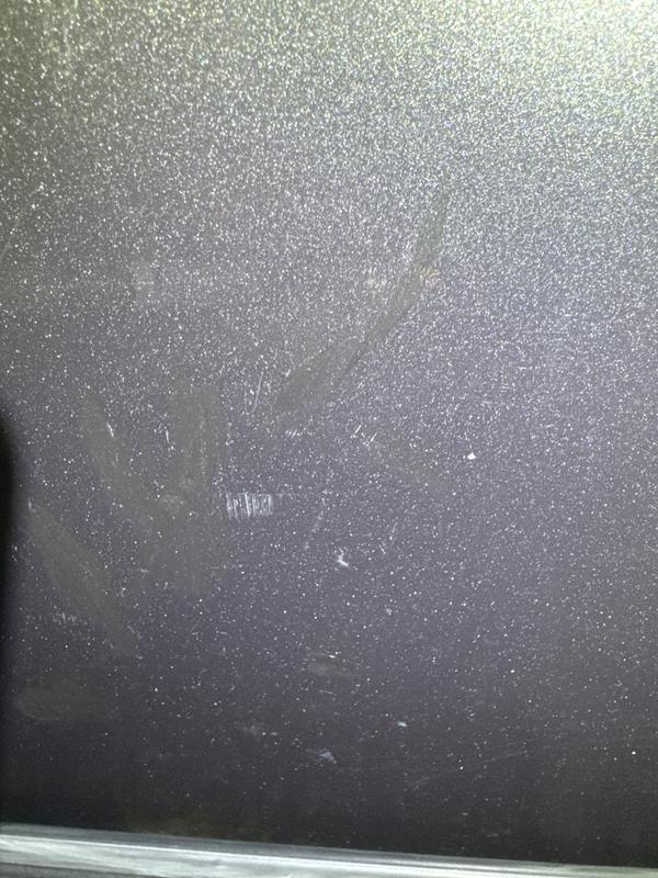 Bumpy and not even the same