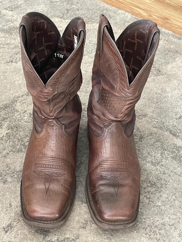 Rebel by Durango® Distressed Flag Embroidery Western Boot