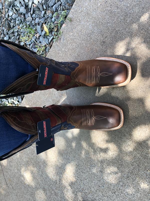 Durango Rebel Pro Lite Rustic Tan & Tobacco Western Boot in Brown