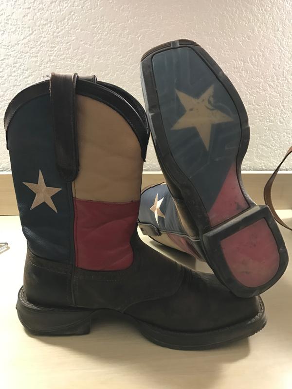 11 Rebel™ by Durango® Texas Flag Western - Men's Steel Toe Work Boots -  Style #DB021