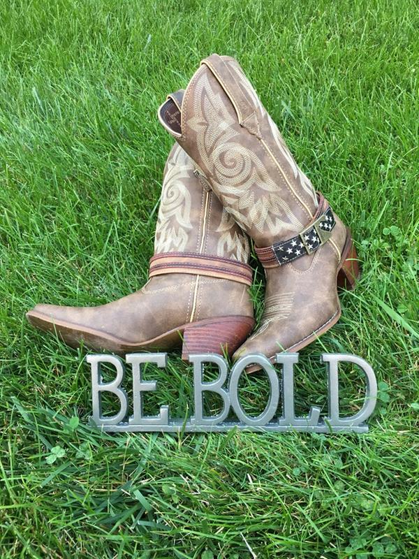 Durango flag strap hot sale cowboy boot