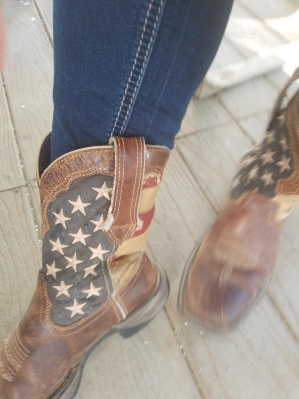 Durango women's american flag hot sale boots