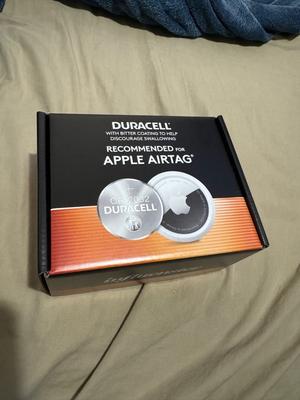 TIL that Duracell 2032 batteries have to be sanded down to work in AirTags  : r/batteries