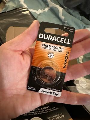 Duracell CR2032 Not working on AirTag? - Apple Community