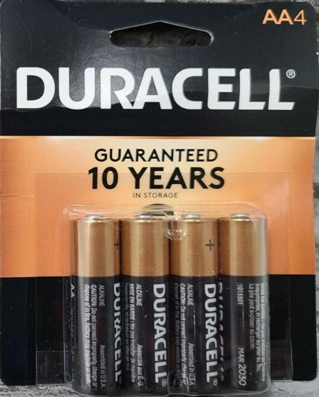 AA Alkaline Batteries - Duracell Simply Batteries