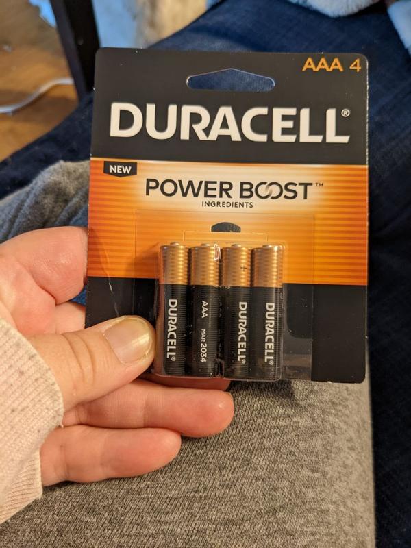 Piles rechargeables AAA 1000 Duracell Supreme par 4
