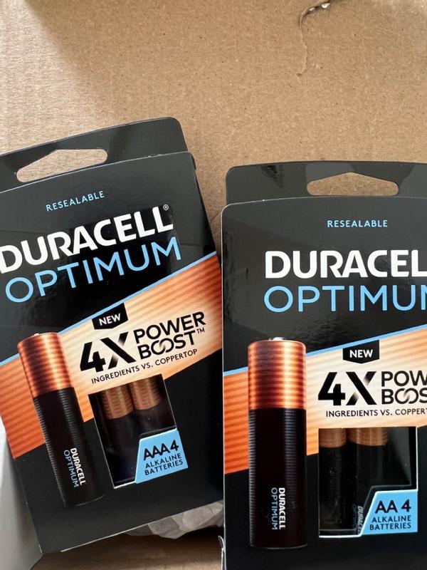 6ct Duracell Optimum AAA Battery : Home & Office fast delivery by App or  Online