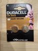 DURACELL LITHIUM CR2032 X2