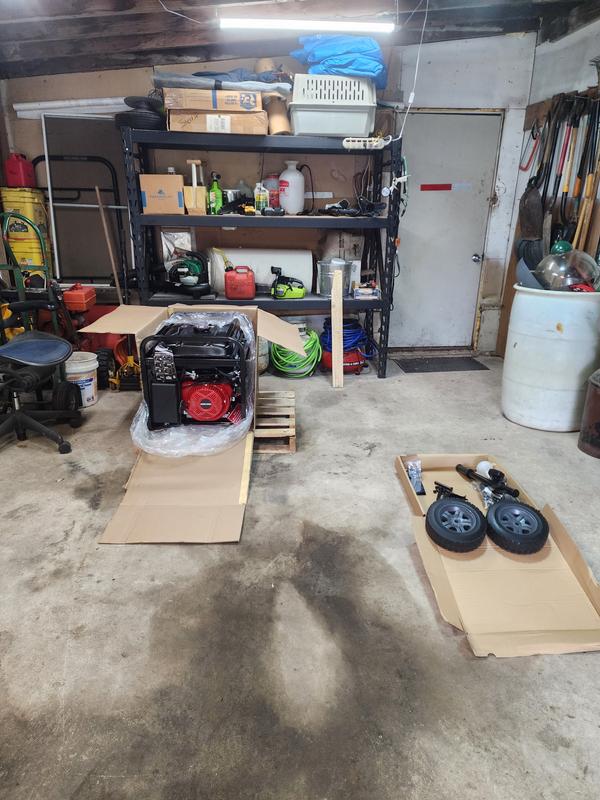 Some basic assembly accomplished in less than one hour!