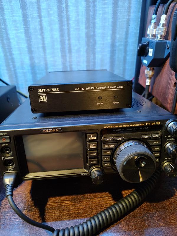 Sintonizzatore Antenna Automatico MAT-30 HF 120W – Universale Per Yaesu E Altre Radio