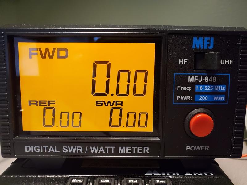 200W MFJ-849 HF/VHF/UHF 1.5-525 Mhz Digital SWR/Wattmeter 