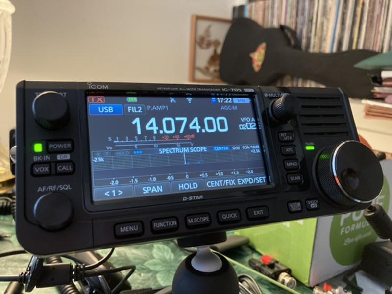 ICOM IC-705 HF/50/144/430 MHz All Mode Portable Transceiver IC-705 