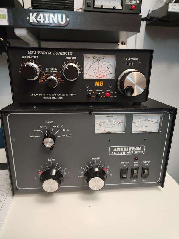 MFJ-962E VersaTuner III Network Roller Inductor Tuner