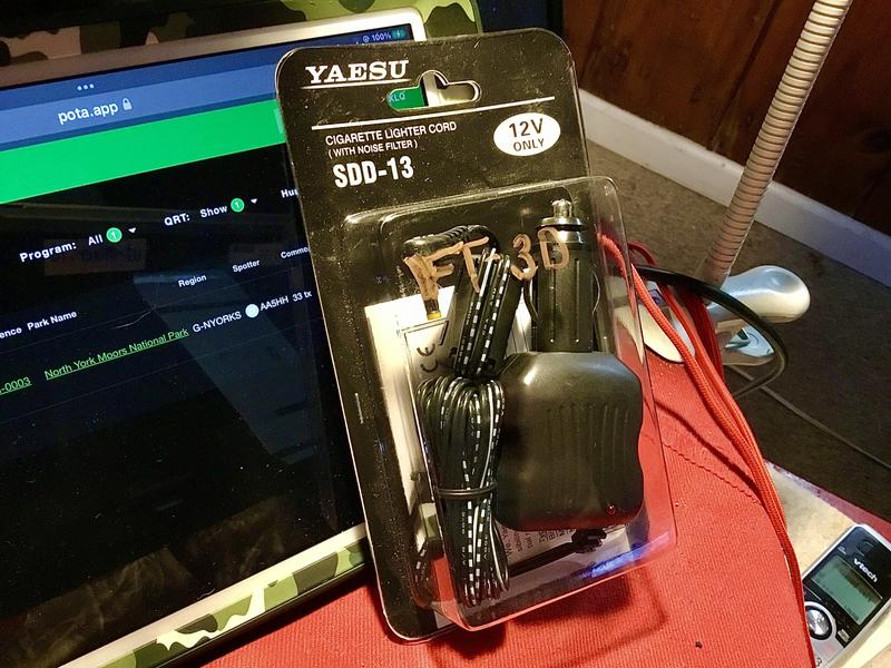 FT1D YAESU（SDD-13おまけ付属） Amazon.com: Yaesu Original SDD-13 Cigarette Lighter Adapter