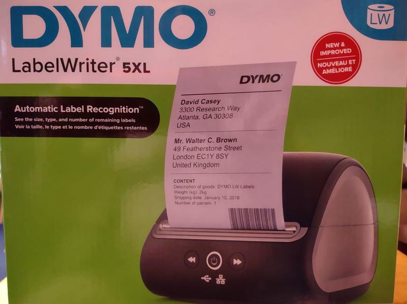 DYMO Rubbermaid LabelWriter 5XL Direct Thermal Printer