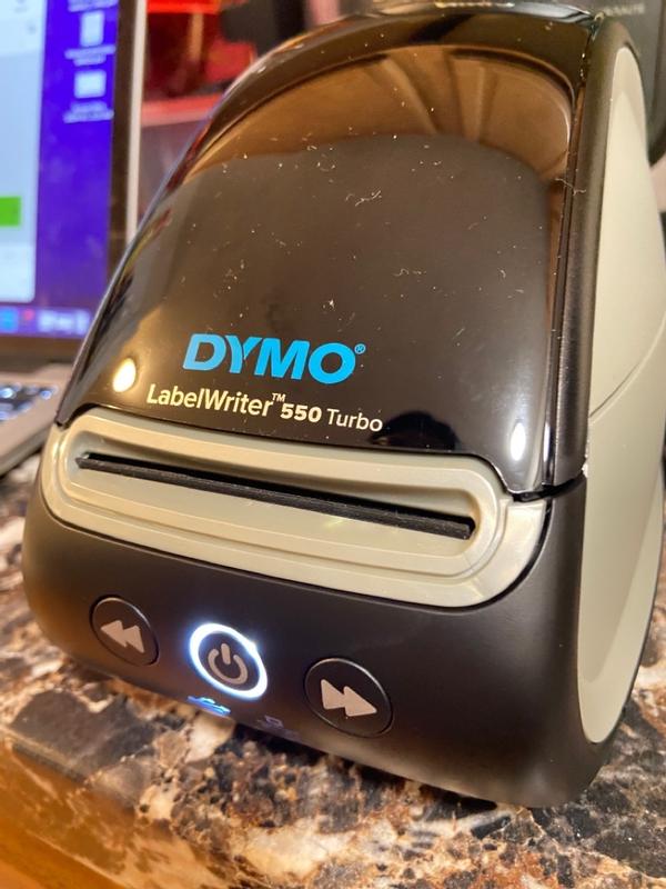 Dymo LabelWriter 550 Turbo Direct Thermal Printer BLACK 2112553 Excellent  Cond 2