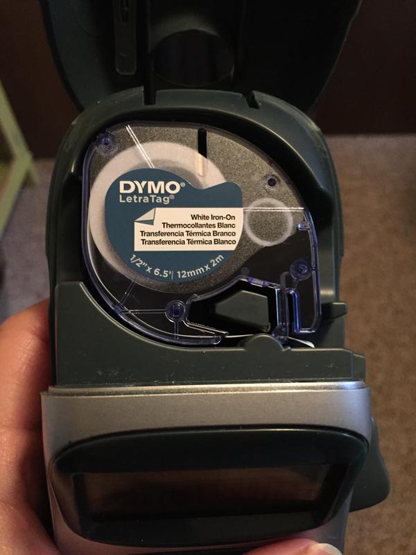 Vintage Dymo Mark IV Blue Mini Label Maker w/ Tape, Instructions, and  Iron-Ons