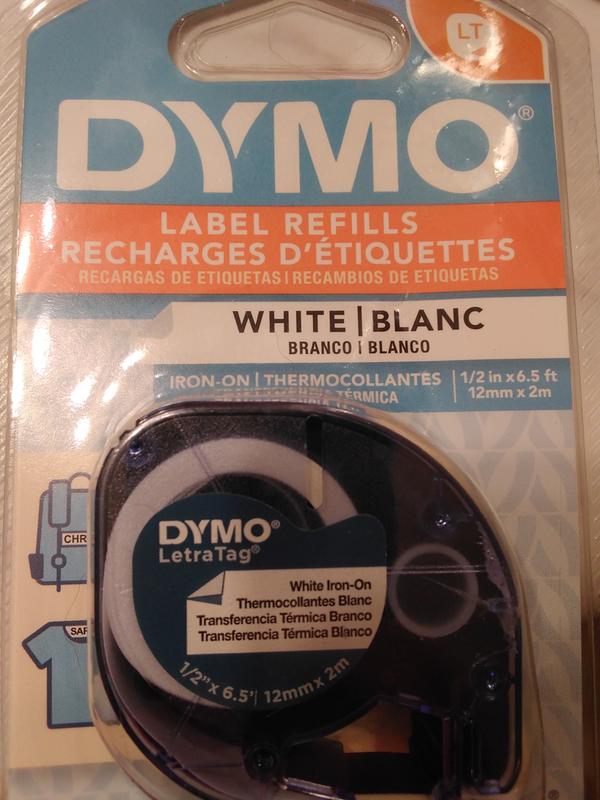 DYMO LetraTag Iron-On Fabric Labels