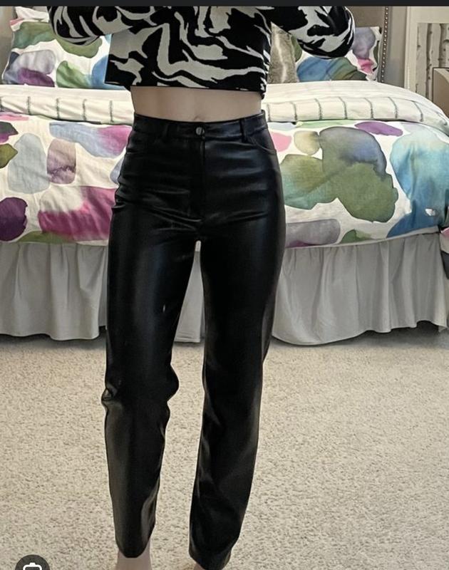 Faux Leather Leggings - The French 95