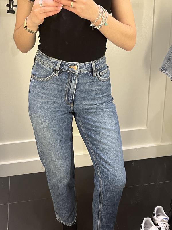 Claudia Mom Jeans Blue