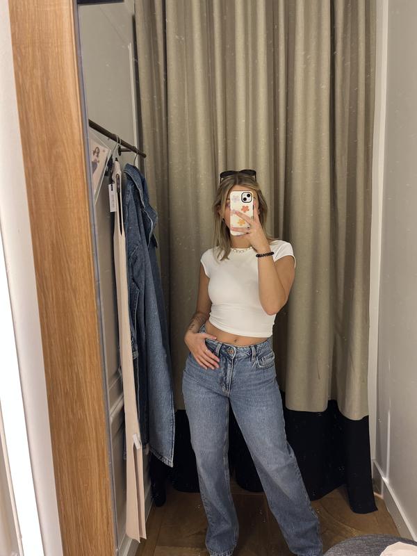 Mika Mid Rise Relaxed Straight Leg Jeans