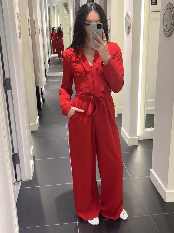 DYNAMITE Jumpsuit ML2094 Apple Booty - Red