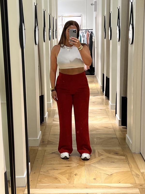 Red Wide Leg Pant (3096874)