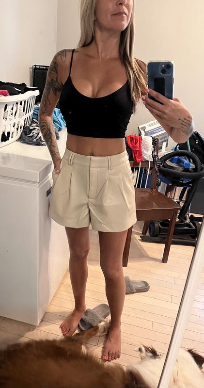 Faux Leather Shorts Black | Dynamite