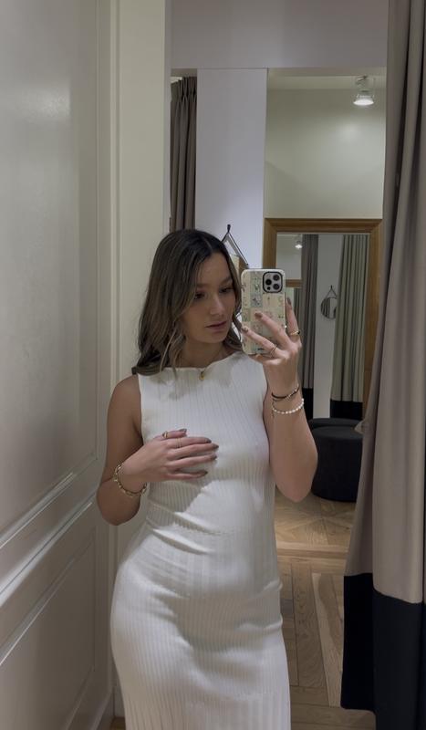 Ribbed Maxi Dress