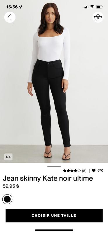 Kate Ultimate Black Skinny Jeans