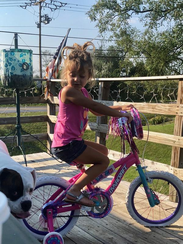 Magna Starburst 16 Bike for Ages 4-8 Pink