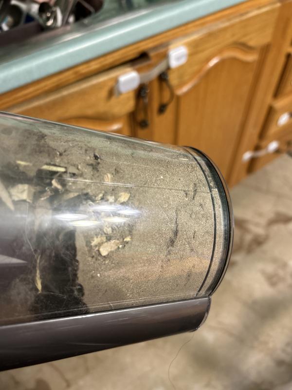 Ceci a été passé, après l’autre aspirateur.